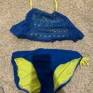 Old Navy Kids Bikini in Blue and Yellow